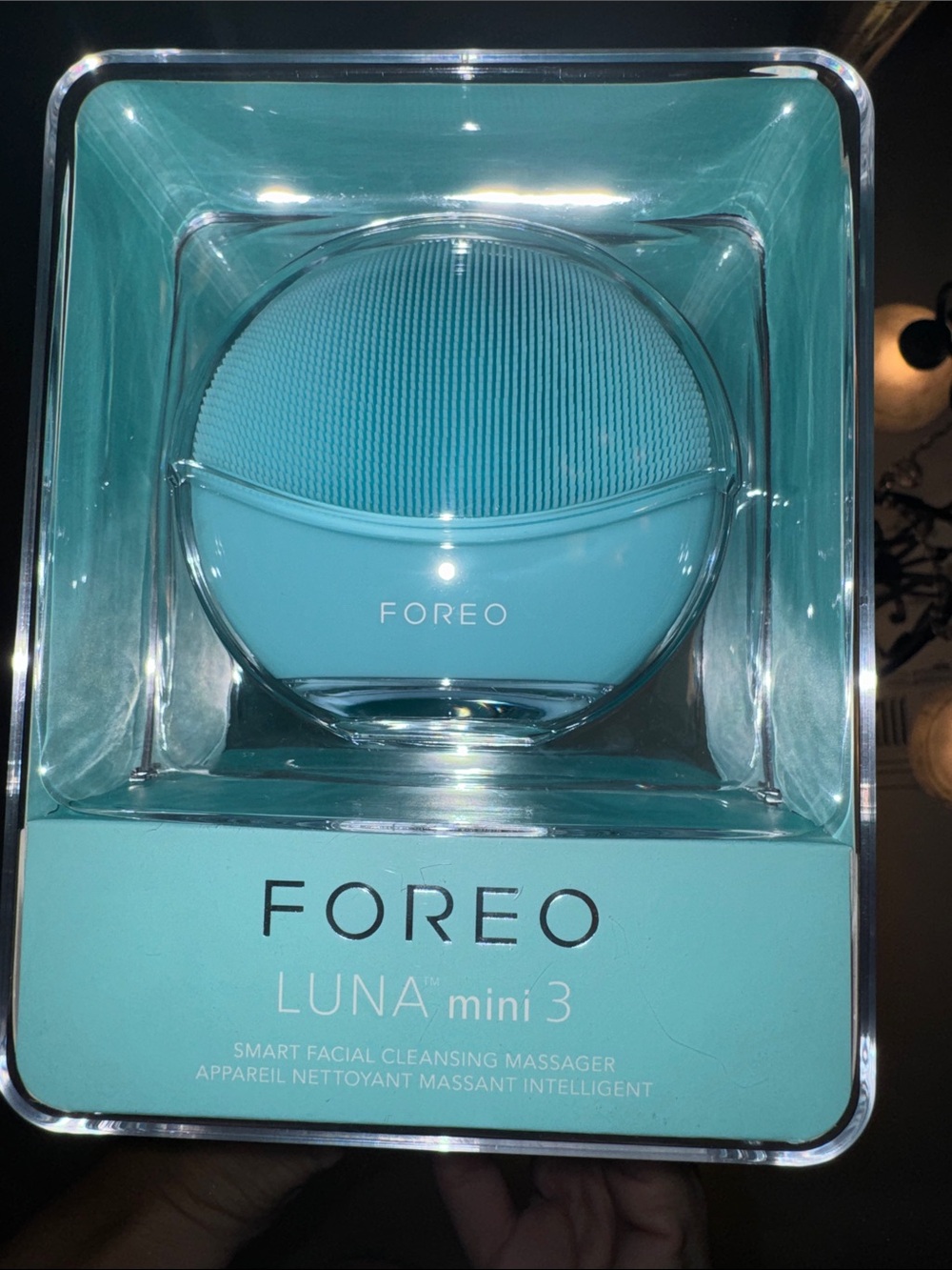 FOREO LUNA mini 3 Facial Cleansing Massager — Teal Blue
